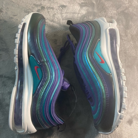 Nike Air Max 97 gs SE Green Purple Pink AV3181-500